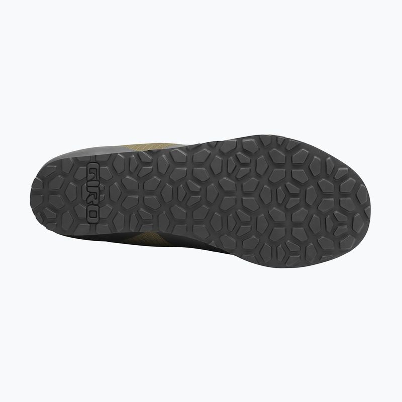Férfi kerékpáros platform cipő Giro Tracker Boa dark shadow/trail green 3
