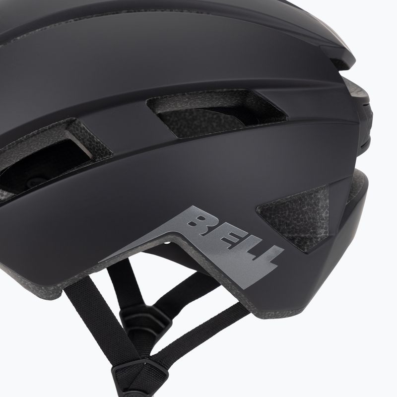 Bell Daily matt fekete kerékpáros sisak 7