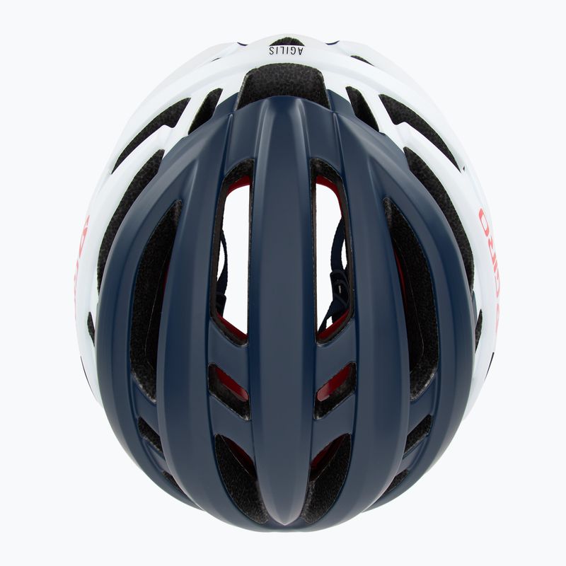 Kerékpáros sisak Giro Agilis Integrated MIPS matte midnight white/red 5