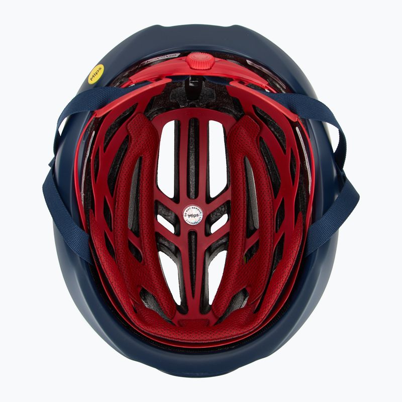 Kerékpáros sisak Giro Agilis Integrated MIPS matte midnight white/red 6