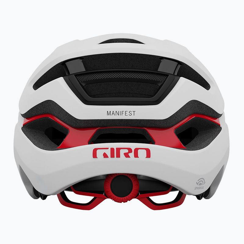 Kerékpáros sisak Giro Manifest Spherical MIPS matte white/black 3