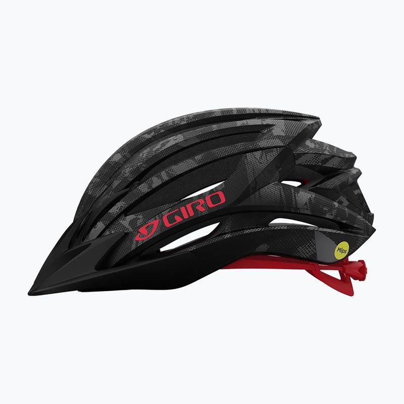 Kerékpáros sisak Giro Artex Integrated MIPS matte black crossing 2