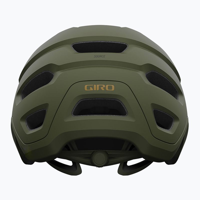 Kerékpáros sisak Giro Source Integrated MIPS matte trail green 3