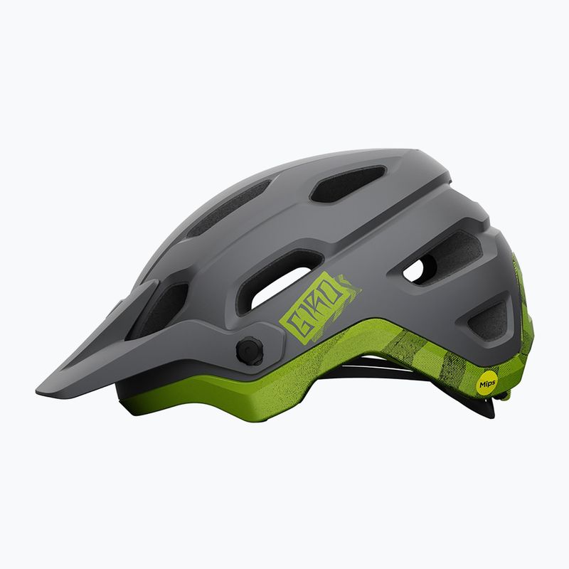 Kerékpáros sisak Giro Source Integrated MIPS matte metallic black/ano lime 2