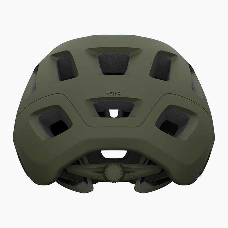 Kerékpáros sisak Giro Radix matte trail green 3