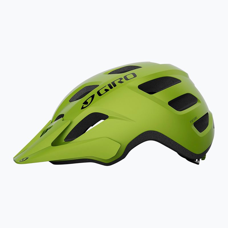 Kerékpáros sisak Giro Fixture matte ano lime 2