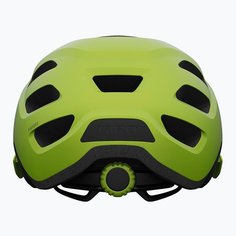 Kerékpáros sisak Giro Fixture matte ano lime 3