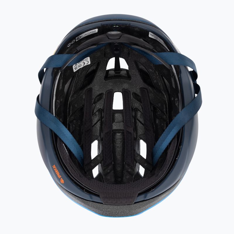 Kerékpáros sisak Giro Eclipse MIPS Spherical matte ano blue 5