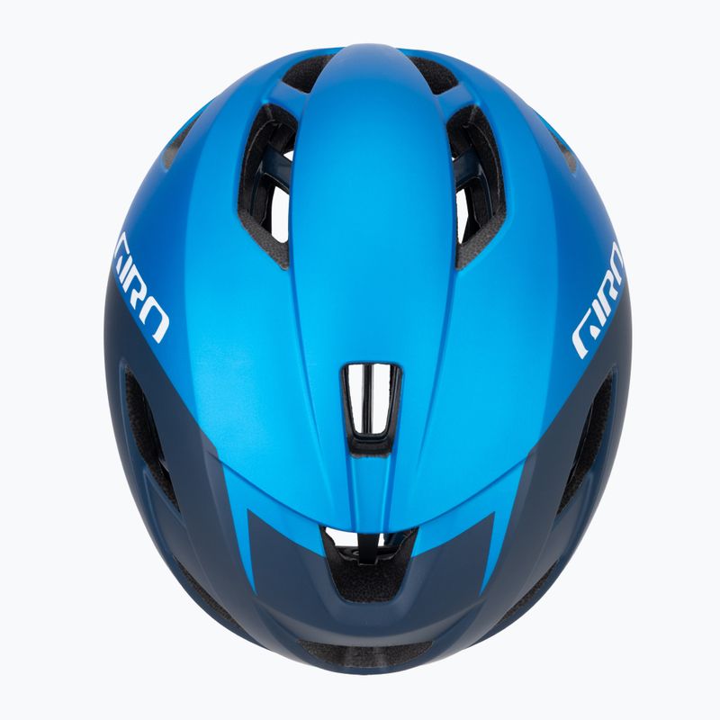 Kerékpáros sisak Giro Eclipse MIPS Spherical matte ano blue 6