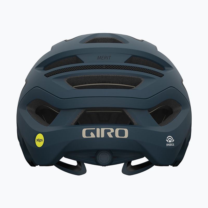 Kerékpáros sisak Giro Merit Spherical MIPS matte harbor blue 3