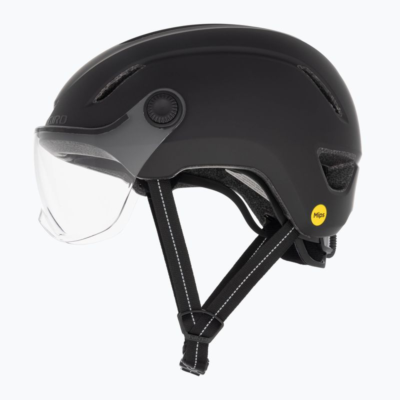 kerékpáros sisak Giro Evoke Shield Integrated MIPS matte black 5