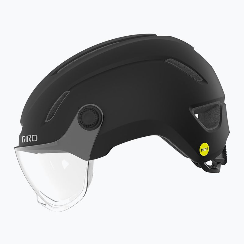 kerékpáros sisak Giro Evoke Shield Integrated MIPS matte black 8