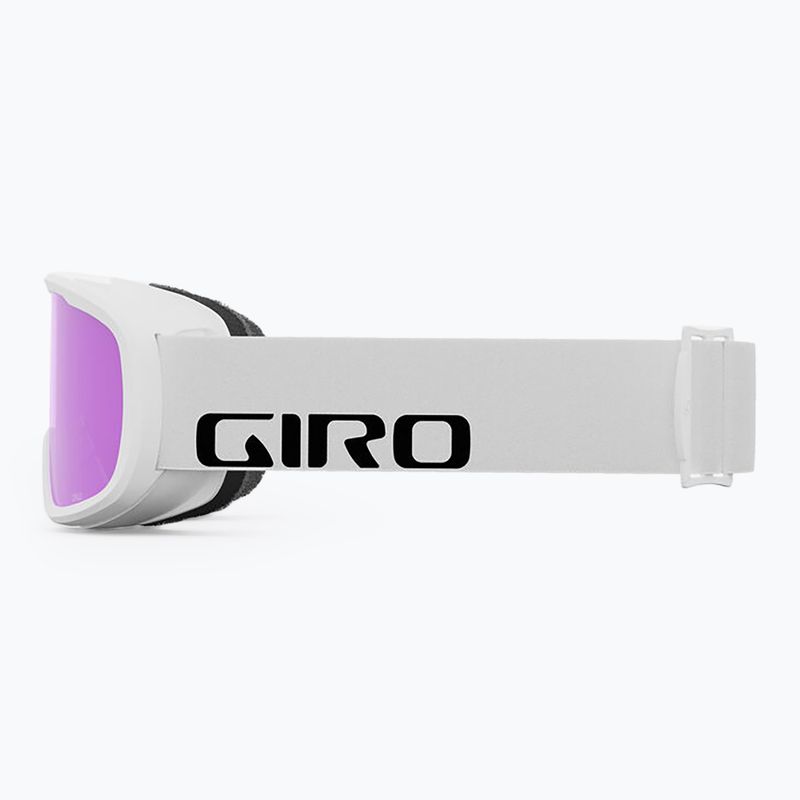 Gogle narciarskie Giro Cruz white wordmark/ amber pink 3