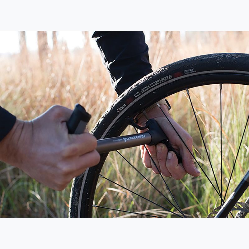 Blackburn Airstick Airstick Anyvalve HV 160psi sötétszürke kerékpárpumpa 3