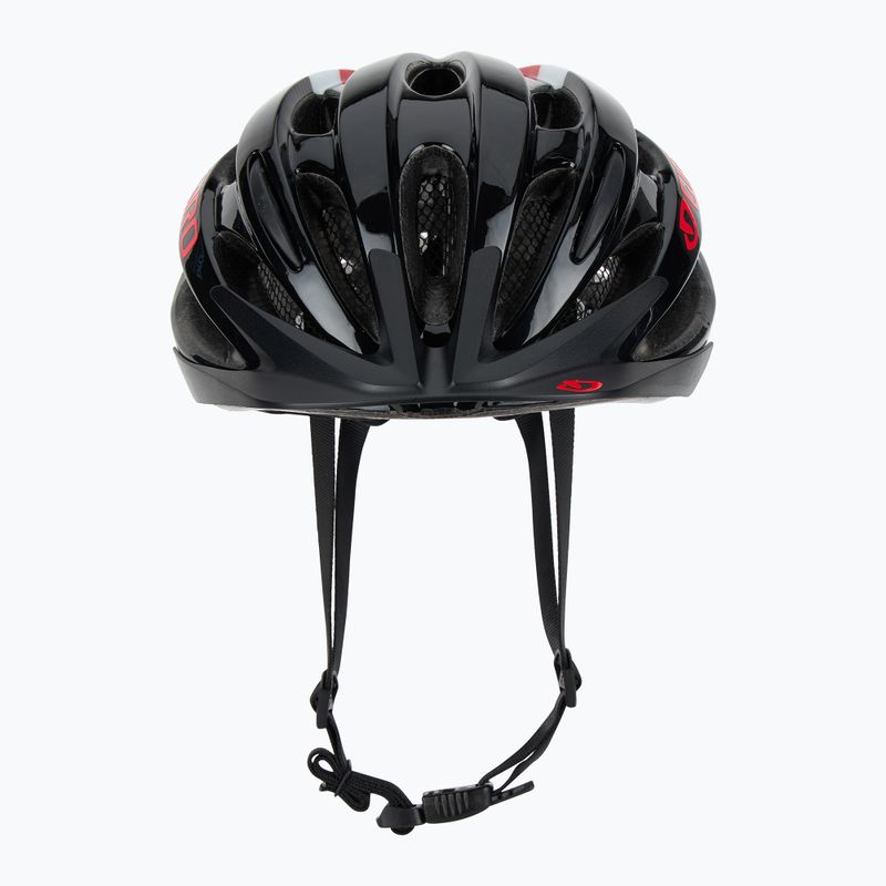 Kerékpáros sisak Giro Revel black bright red 2