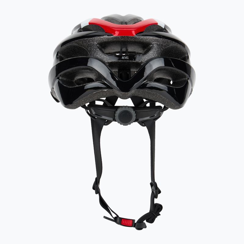 Kerékpáros sisak Giro Revel black bright red 3