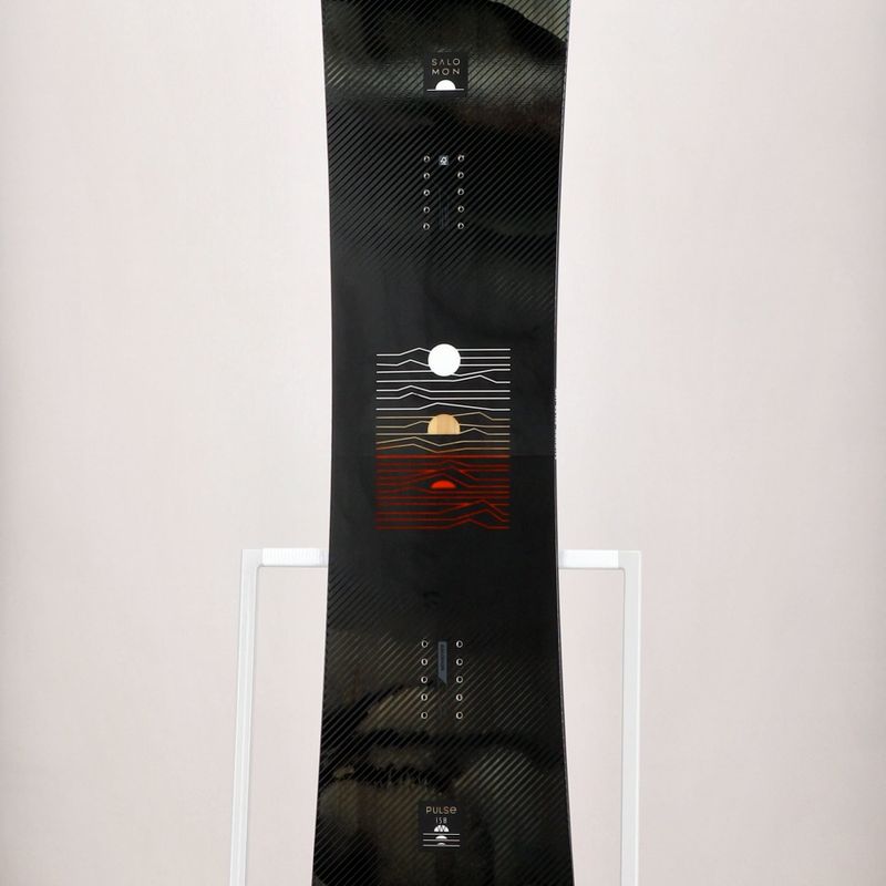 Férfi snowboard Salomon Pulse fekete L47031600 12