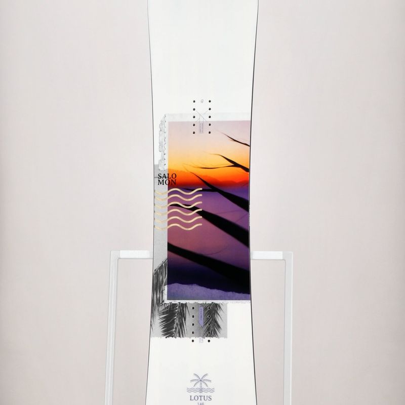 Női snowboard Salomon Lotus Lotus fehér L47018600 12