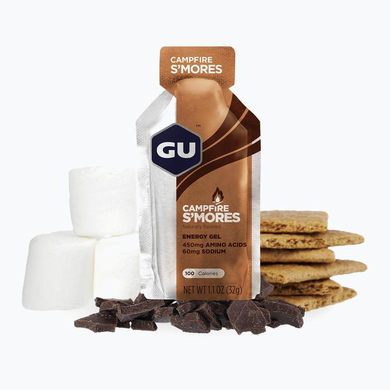 Energetizáló gél GU Energy Gel 32 g campfire s'mores 2