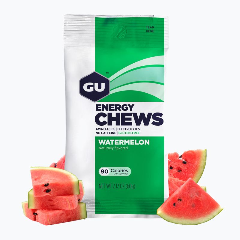 Energetizáló gél GU Energy Chews watermelon 2