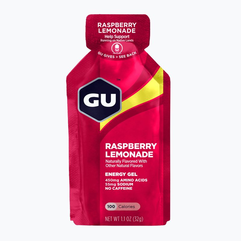 Energetizáló gél GU Energy Gel 32 g raspberry/lemonade