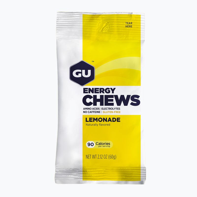 Energetizáló gél GU Energy Chews 54 g lemonade