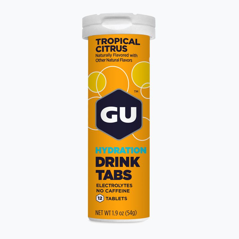 GU Hidratáló ital 12 tabletta trópusi/citrus ízű