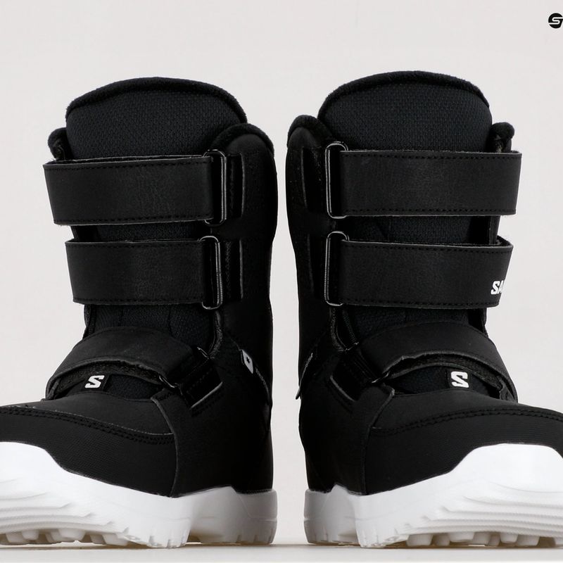 Gyermek snowboard csizma Salomon Whipstar fekete L41685300 12