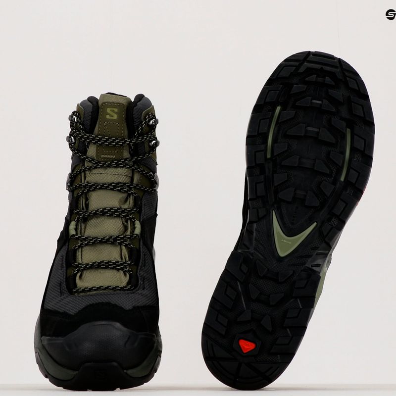 Salomon Quest Element GTX zöld férfi túracipő L41457100 12