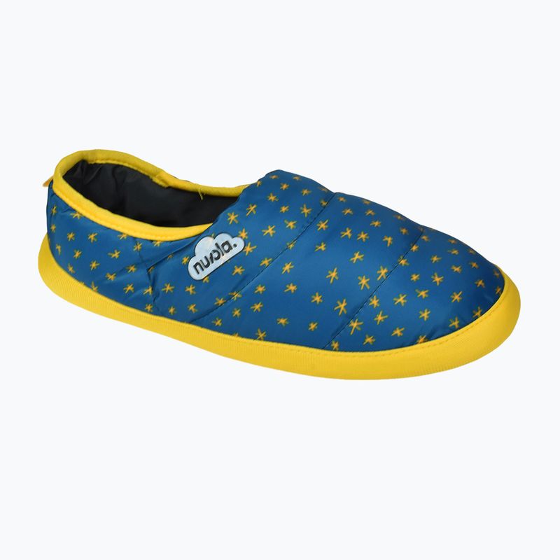 Nuvola Classic Printed twinkle kék gyermek téli papucs 7