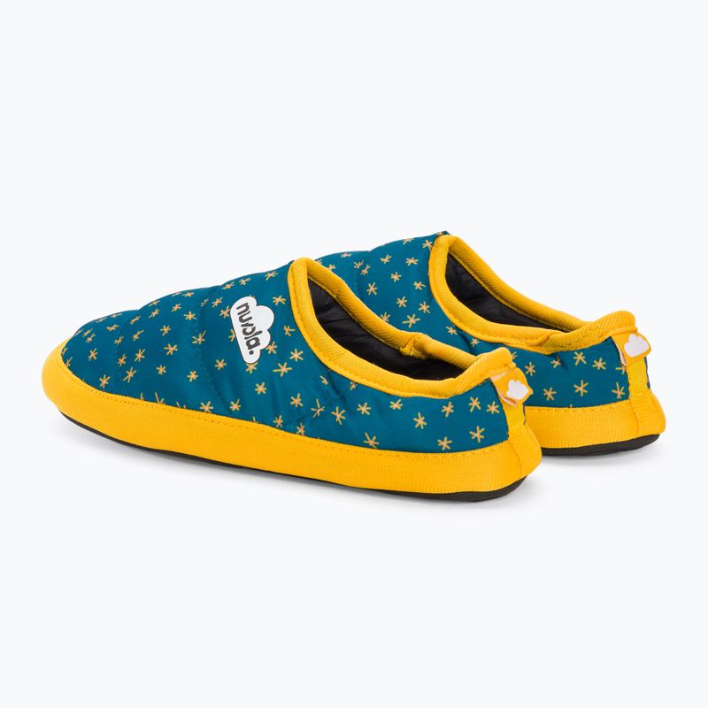 Nuvola Classic Printed twinkle kék gyermek téli papucs 3