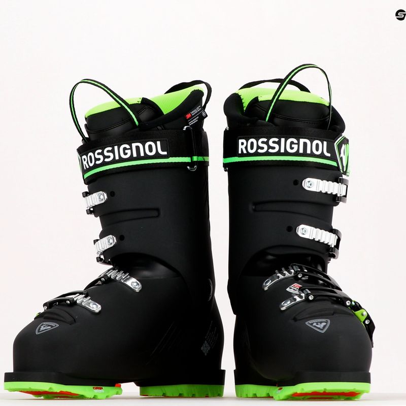 Síbakancsok Rossignol Hi-Speed 120 HV black/green 10