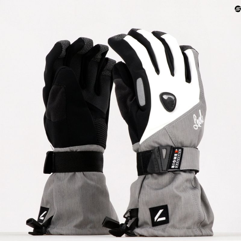 Női snowboard kesztyű Level Butterfly ezüst 1041WG.08 7