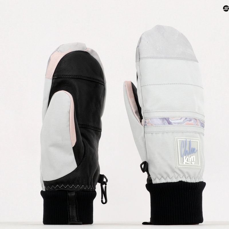 Női snowboard kesztyű ROXY Chloe Kim 2021 gray violet marble 6