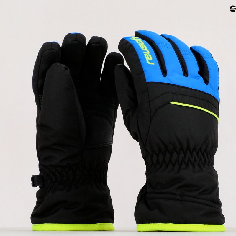 Reusch Alan gyermek síelő kesztyű fekete/kék 60/61/115 6