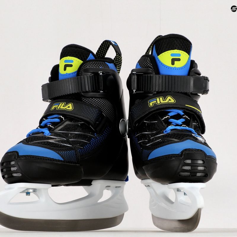 Gyermek korcsolya FILA X-One blue/lime 10