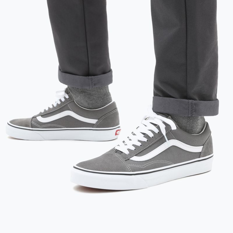 Cipő Vans UA Old Skool pewter/true white 10