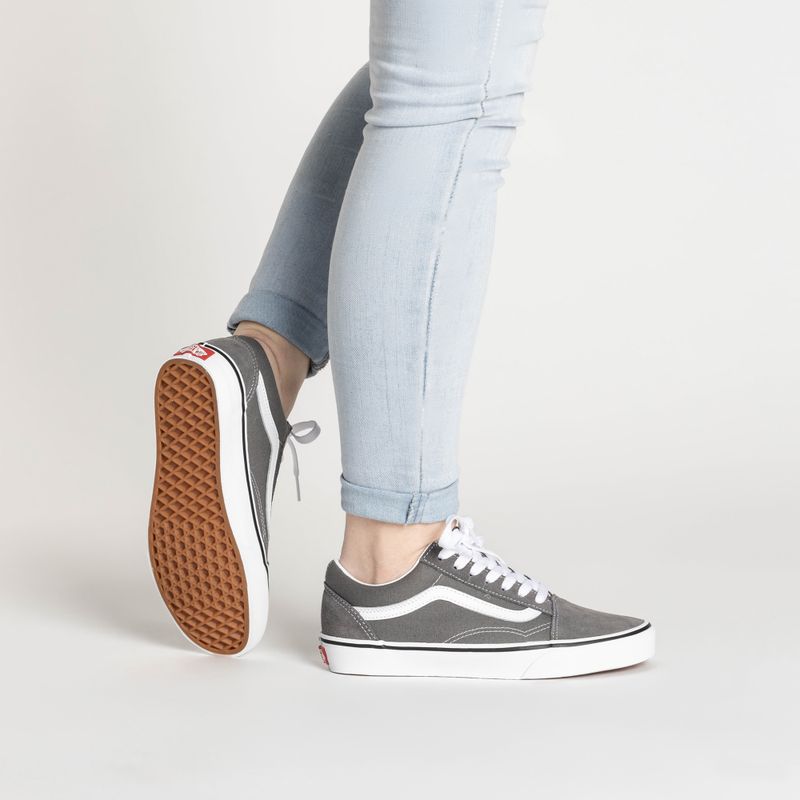Cipő Vans UA Old Skool pewter/true white 2