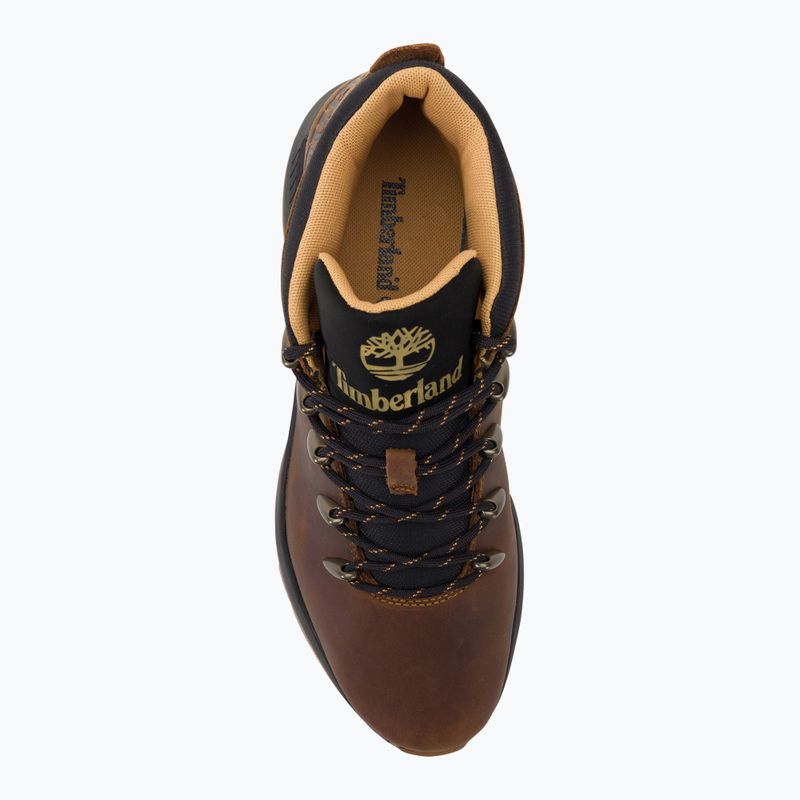 Férfi Timberland Sprint Trekker Mid md brn teljes szemcsés trekking csizma 6