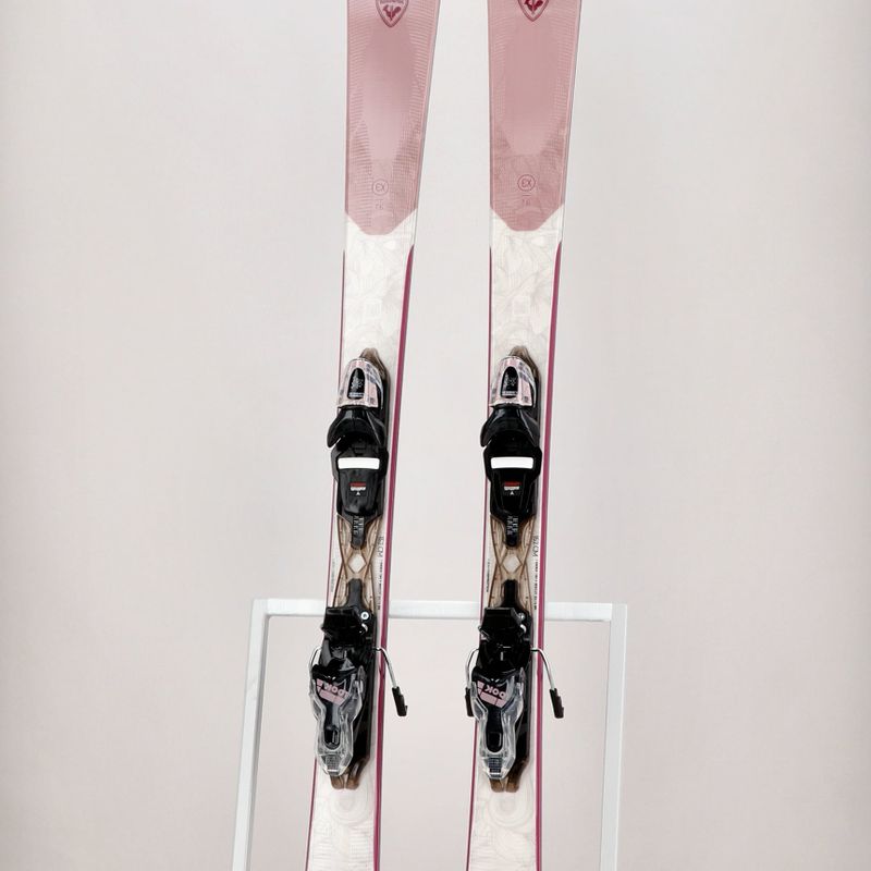 Női lesiklás sílécek Rossignol Experience 76 + XP10 pink/white 14
