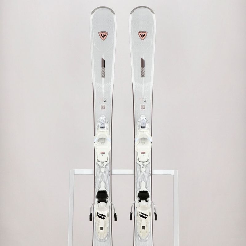 Női lesiklás sílécek Rossignol Nova 2 + XP10 white 13