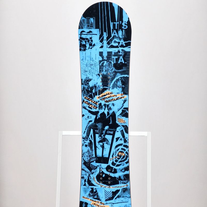 Gyermek snowboard CAPiTA Scott Stevens Mini fekete-kék 1221143 11