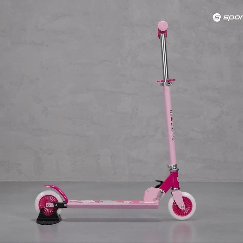 Gyermek robogó Spokey Dreamer 125 rózsaszín 929486 9