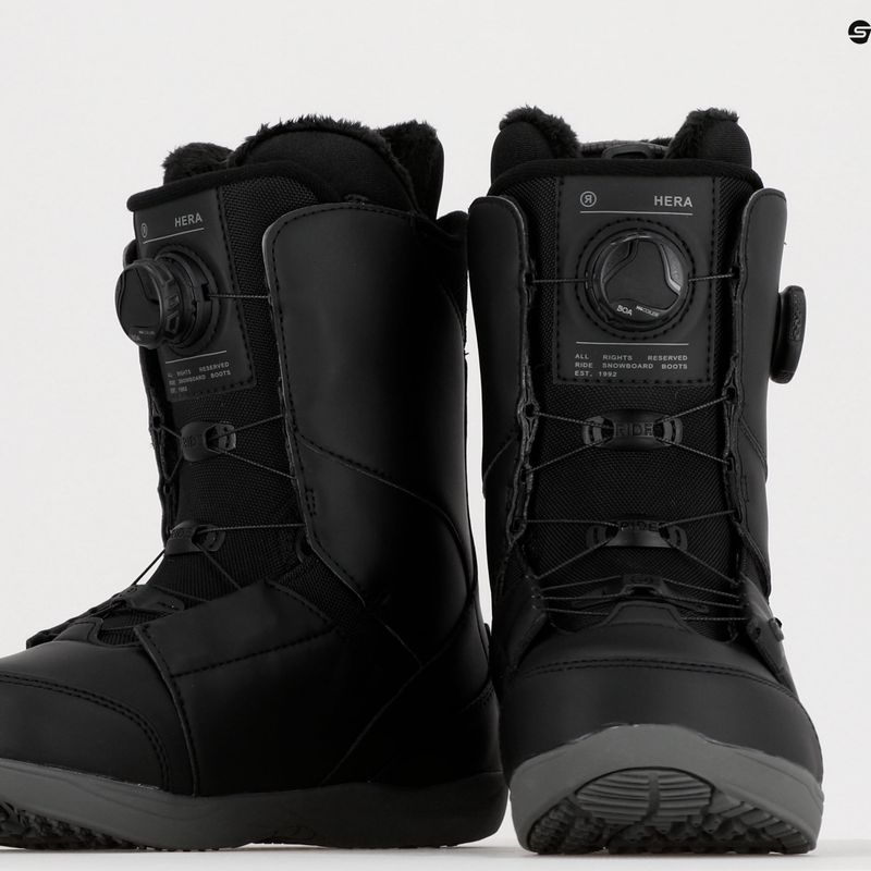 Női snowboard csizma RIDE Hera fekete 12G2016 10