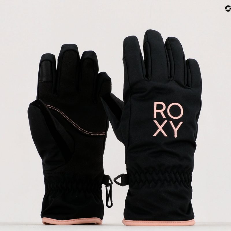 Gyermek snowboard kesztyű ROXY Freshfields 2021 true black 8