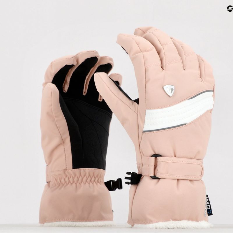 Női sí kesztyű Rossignol Saphir Impr G pink 7