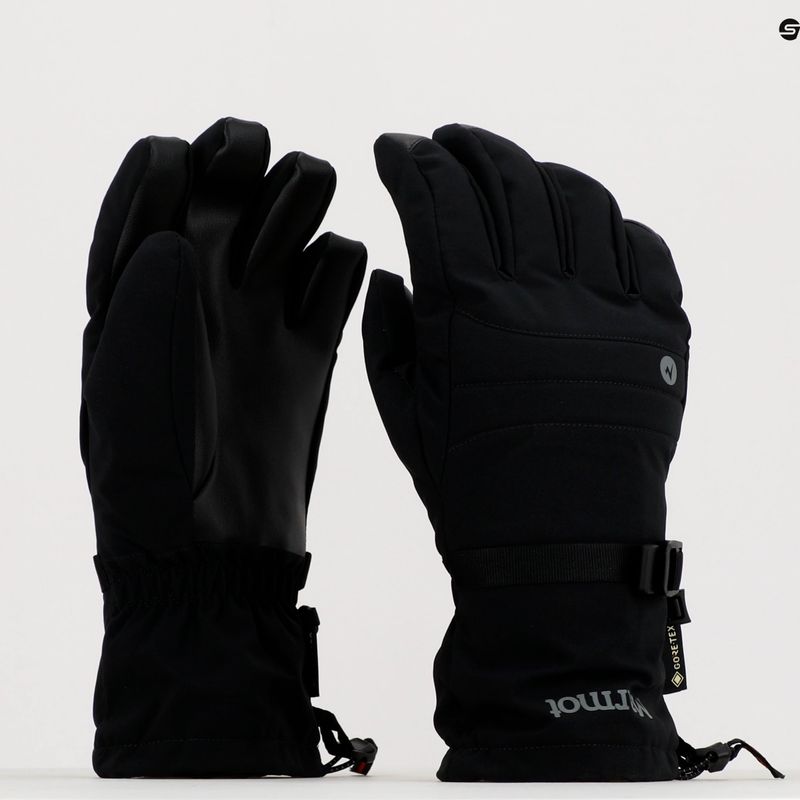 Marmot női síelő kesztyű Snoasis Gore Tex fekete 82930 7
