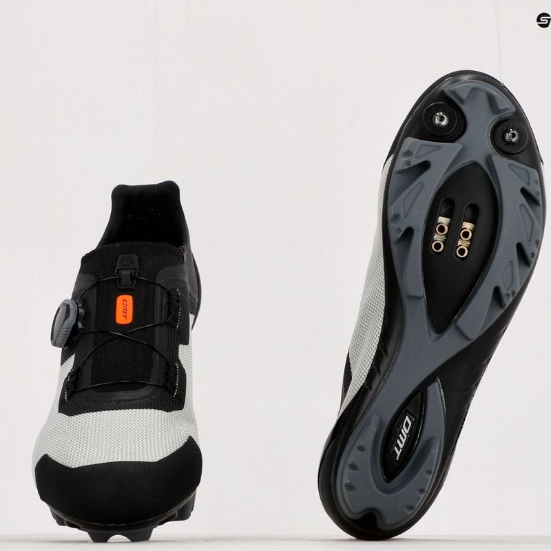 Férfi MTB kerékpáros cipő DMT KM4 fekete/ezüst M0010DMT21KM4-A-0032 15
