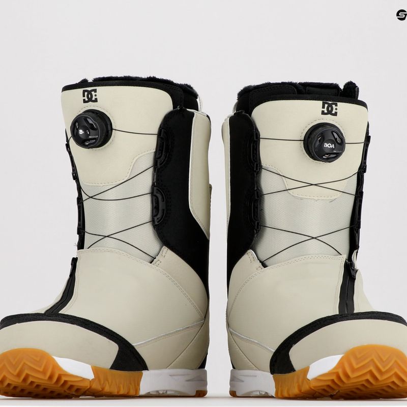 Férfi snowboard csizma DC Transcend off white/gum 13