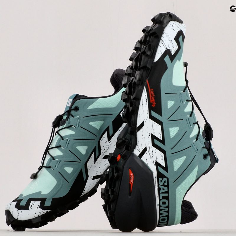 Salomon Speedrcross 6 zöld női futócipő L41743100 13